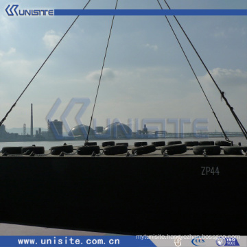 steel floating barge for dredging and marine transportation(USA-3-011)